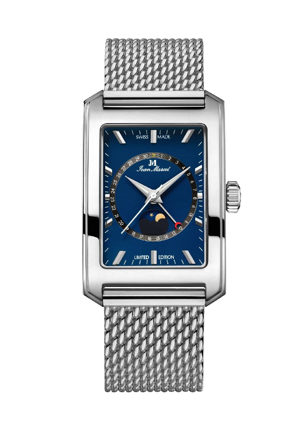 Jean Marcel Automatikuhr Quadrum III Modell 370.60.62.80 50% Rabatt mit kostenlosem Versand