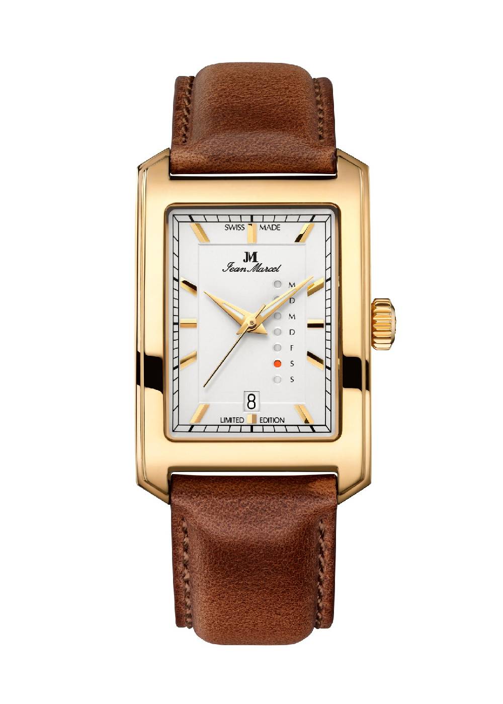 Jean Marcel Automatikuhr Quadrum III Modell 371.70.52.08 Kostenloser Versand international