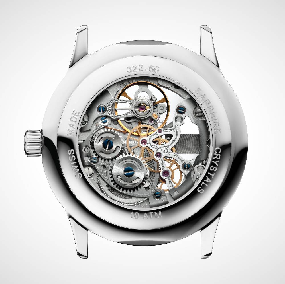 Jean Marcel Handaufzug Uhr Artem Modell 322.60.62.80 Begrenztes Angebot