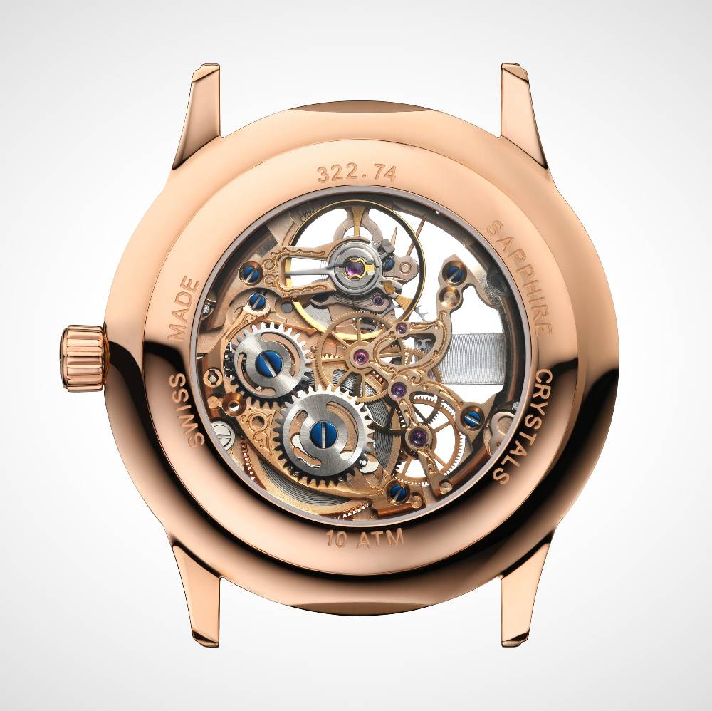 Jean Marcel Handaufzug Uhr Artem Modell 322.74.42.110 Preisnachlass