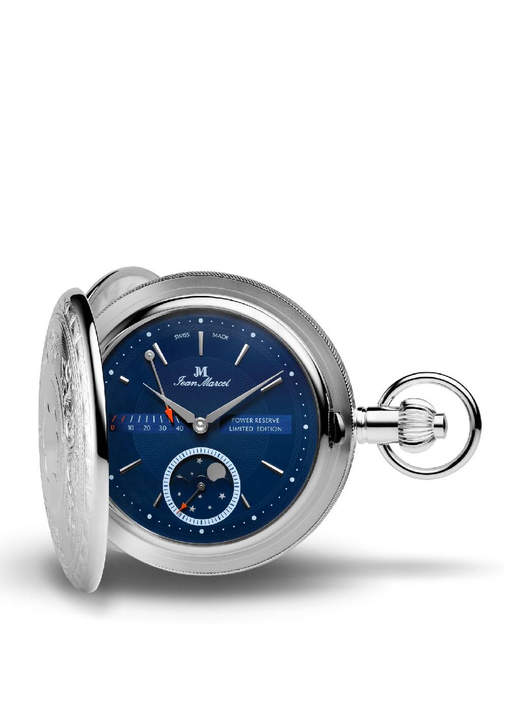 Jean Marcel Handaufzug Uhr Planum Modell 680.928.62 Top Angebot