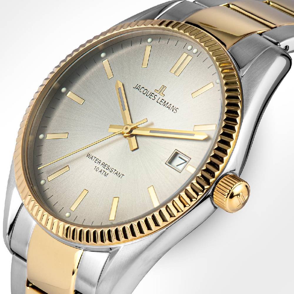 Jacques Lemans Herrenuhr Derby 50-3J Online Outlet