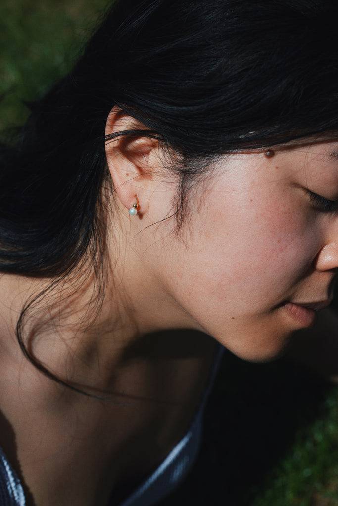 JUKSEREI VOYAGE BUBBLE TWIST EARRINGS Bis zu 55% Rabatt