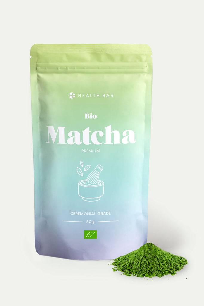 JUKSEREI HEALTH BAR · ORGANIC MATCHA TEA 50G Große Rabatte