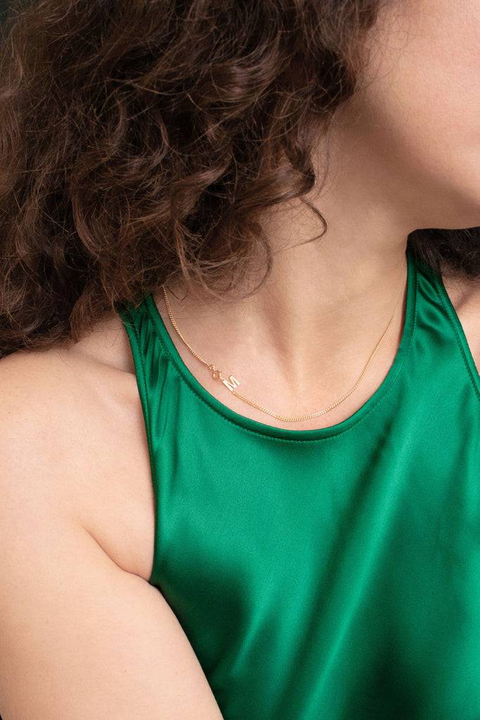 JUKSEREI LETTER NECKLACE Super Sparpreis