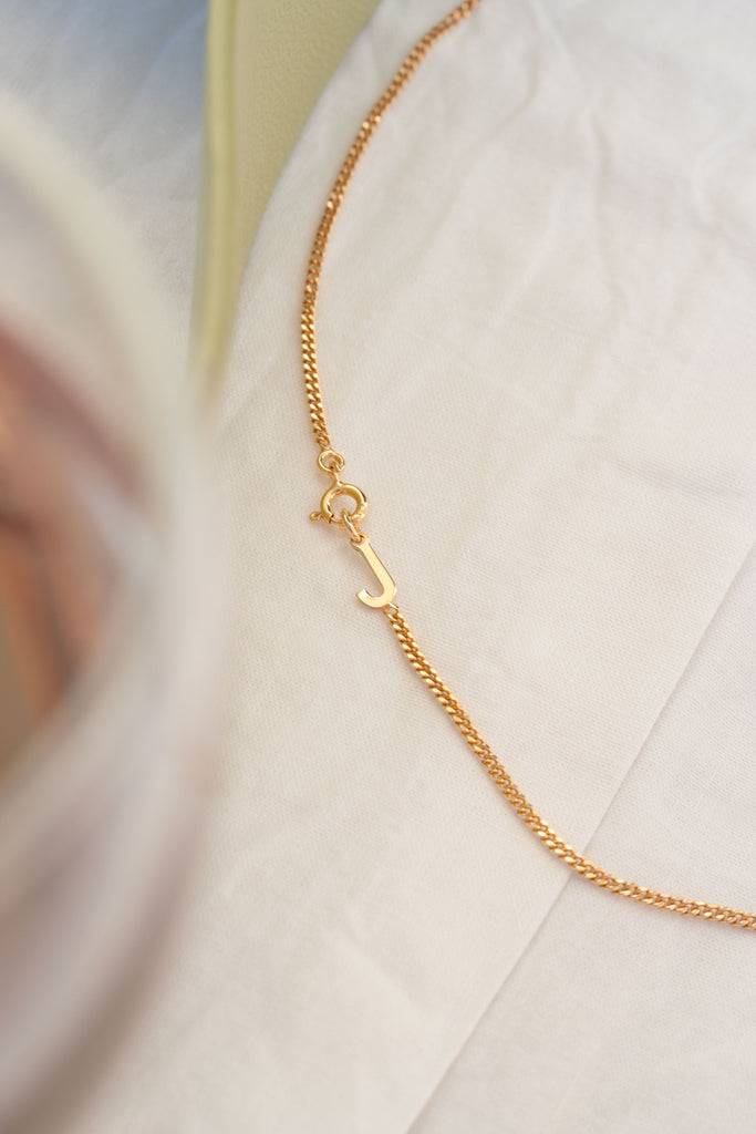 JUKSEREI LETTER NECKLACE Super Sparpreis