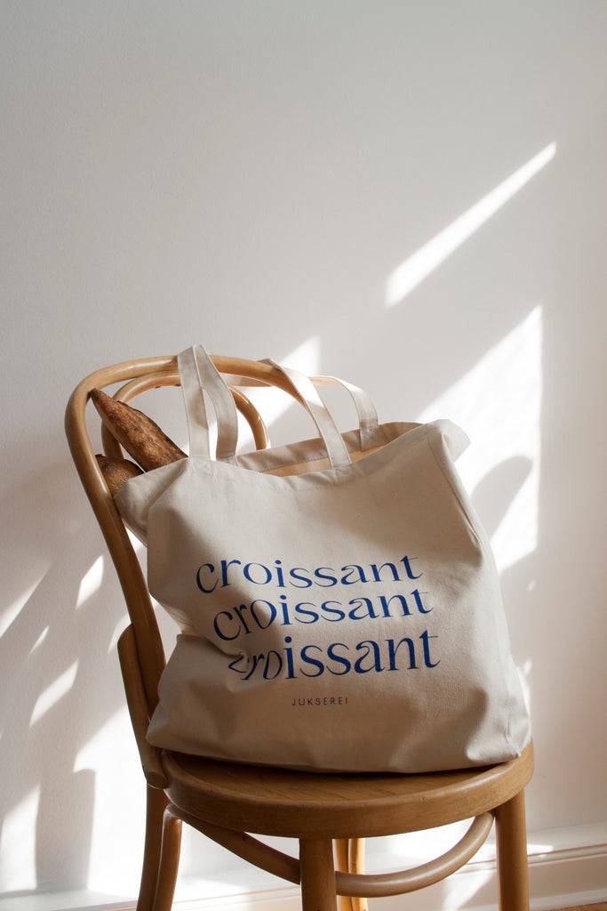 JUKSEREI TOTE BAG · CROISSANT Fabrikpreis