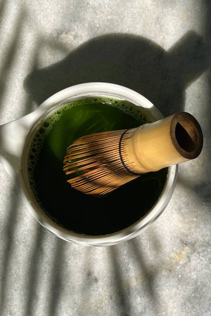 JUKSEREI HEALTH BAR · MATCHA WHISK MADE OF GOLDEN BAMBOO Online Shopping