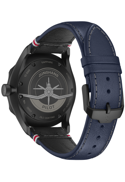 Junghans Pilot Automatic Navy Blue Super Sparpreis