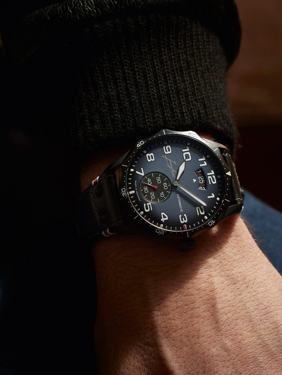 Junghans Pilot Automatic Navy Blue Super Sparpreis