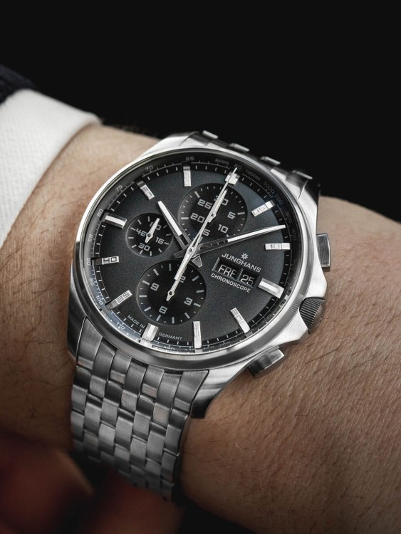 Junghans Meister S Chronoscope, Date English Schlussverkauf