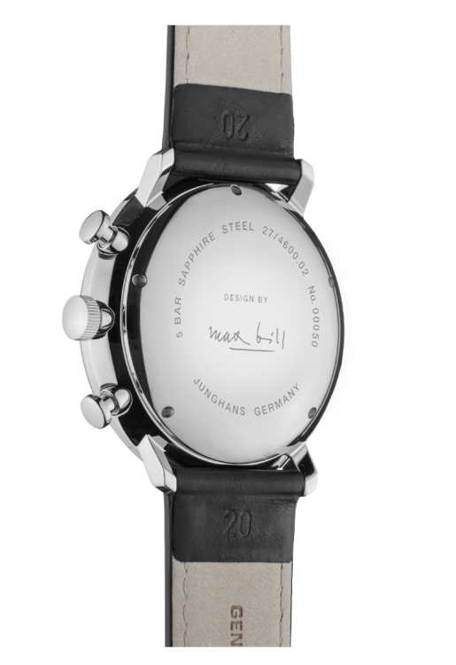 Junghans max bill Chronoscope Zeitbegrenzte Promotion