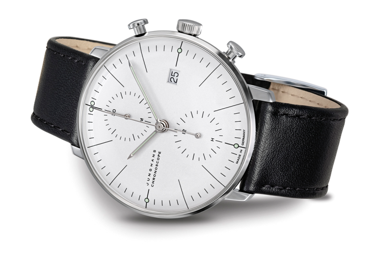 Junghans max bill Chronoscope Zeitbegrenzte Promotion