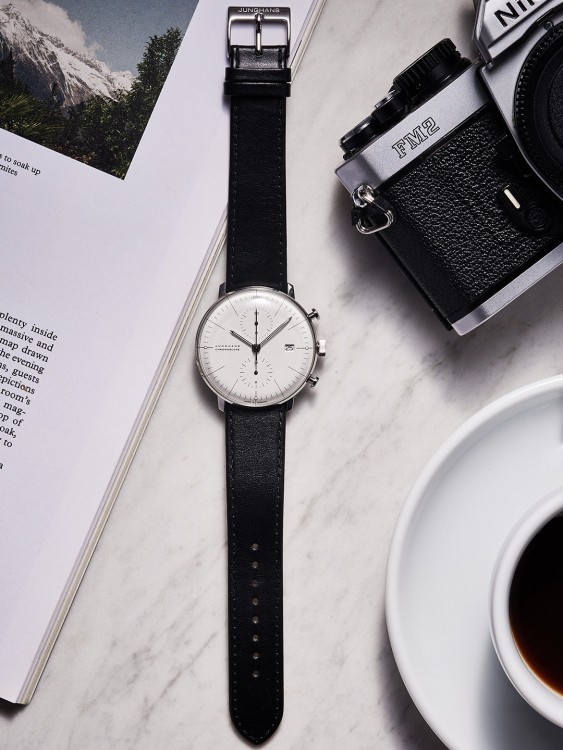 Junghans max bill Chronoscope Zeitbegrenzte Promotion