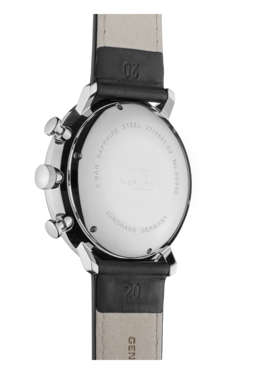 Junghans max bill Chronoscope Nur für heute