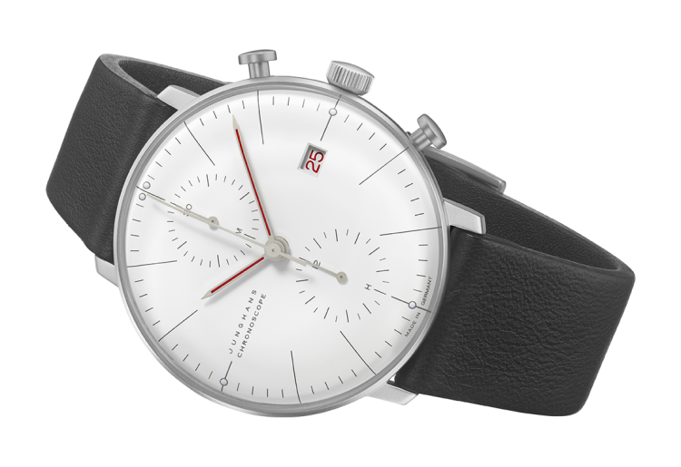 Junghans max bill Chronoscope Bauhaus Tiefpreis