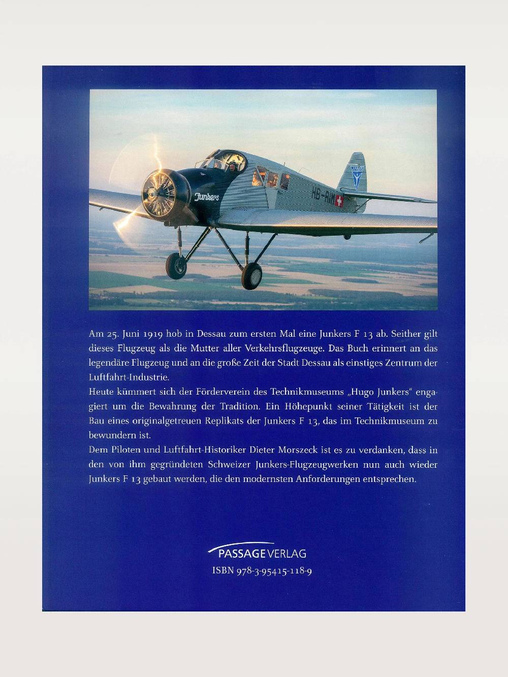 Junkers Die legendäre Junkers F 13 fliegt wieder Kauf eins, bekomm eins gratis