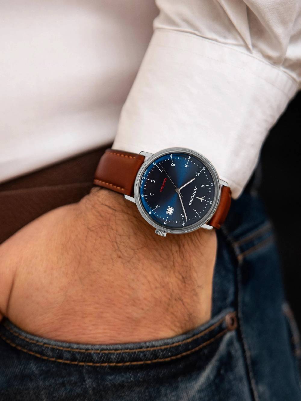 Junkers Bauhaus Saphir Automatik Tiefpreis