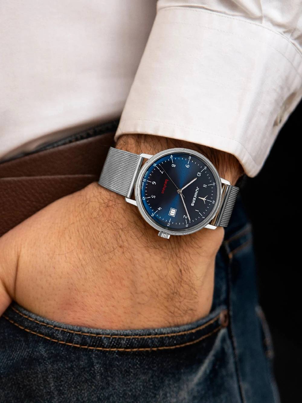 Junkers Bauhaus Saphir Automatik Zeitbegrenzte Promotion
