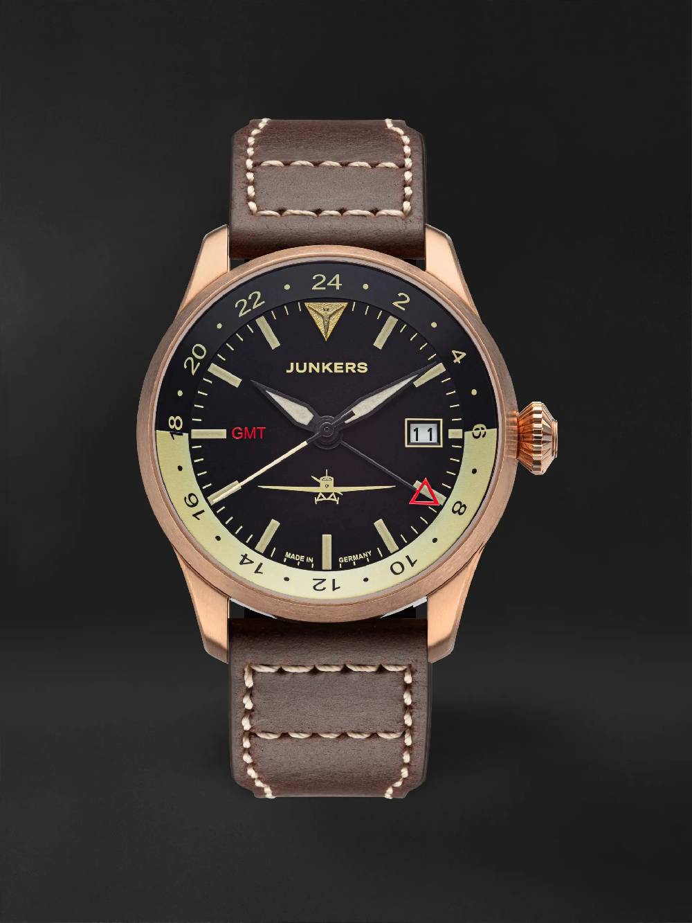 Junkers Flieger GMT Automatik Bis zu 55% Rabatt