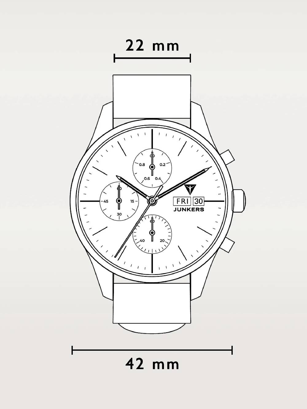 Junkers Cockpit Chronograph Muttertagsangebot