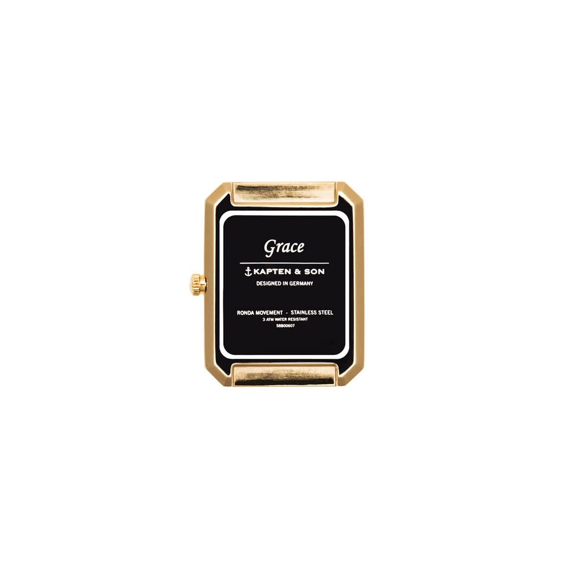 Kpten & Son Grace Gold Black Mesh Auslauf