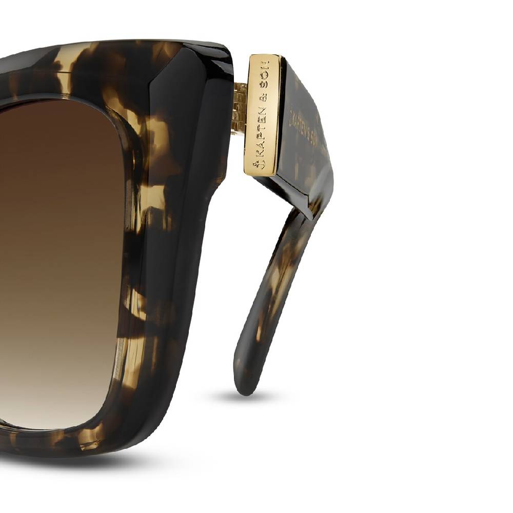 Kpten & Son Cassis Crystal Tortoise Brown Online Outlet