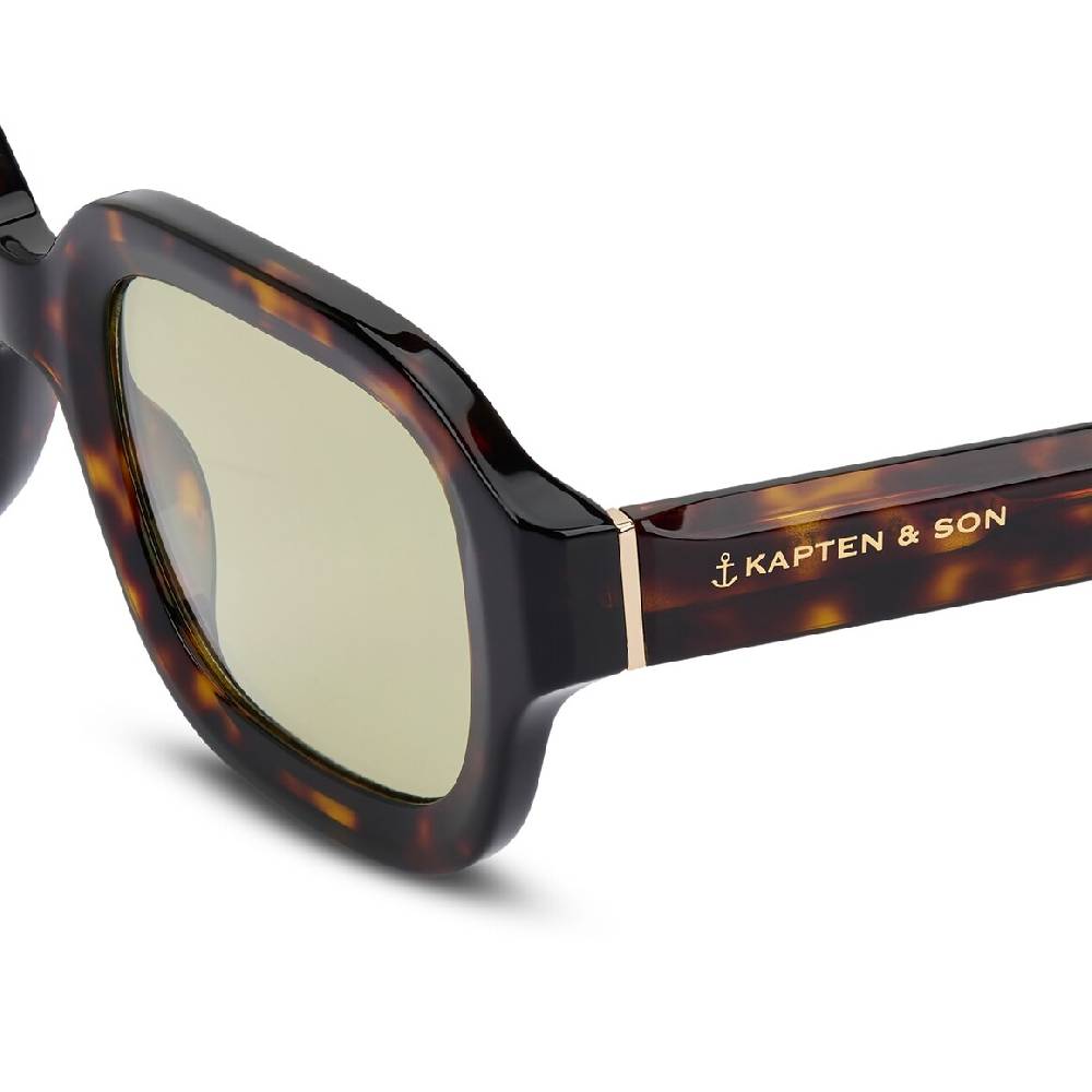 Kpten & Son Biarritz Dark Tortoise Green Zeitlich begrenztes Angebot