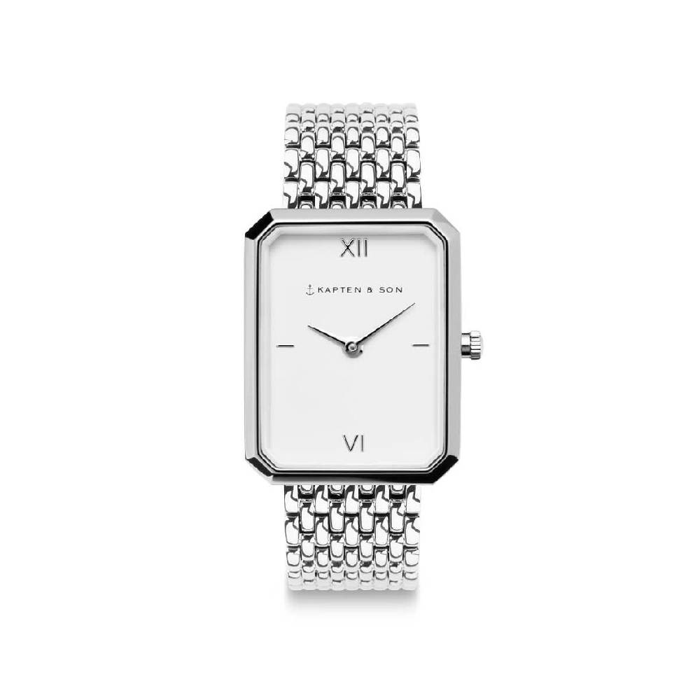 Kpten & Son Grace Silver Woven Steel Letzter Tag