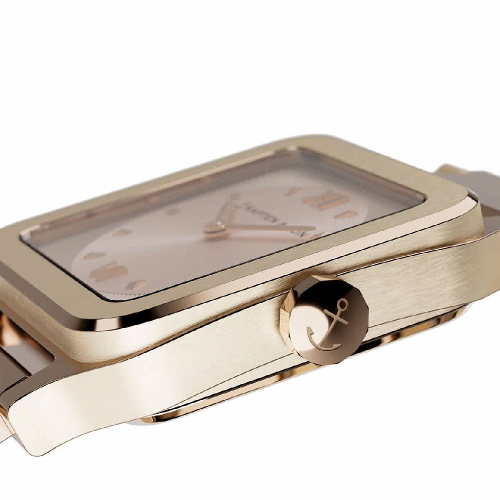 Kpten & Son Tresor Light Gold Cream Bold Steel Clearance-Verkauf
