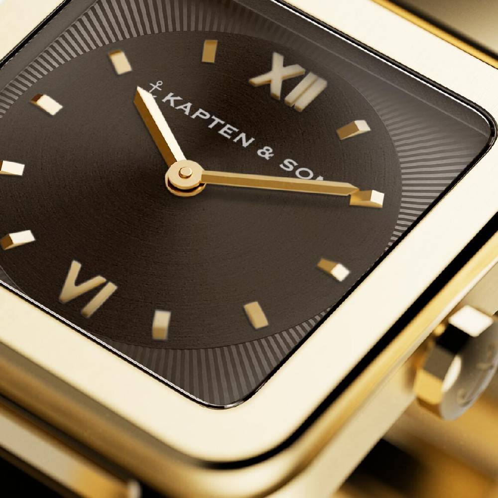Kpten & Son Tresor Gold Brown Steel Tägliche Deals