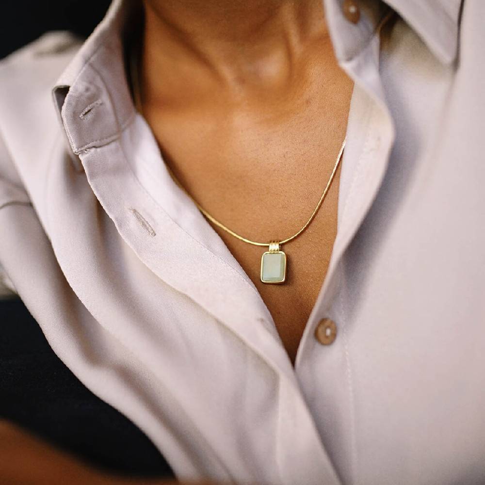 Kpten & Son Necklace Harmony Pendant Gold Begrenzte Freigabe