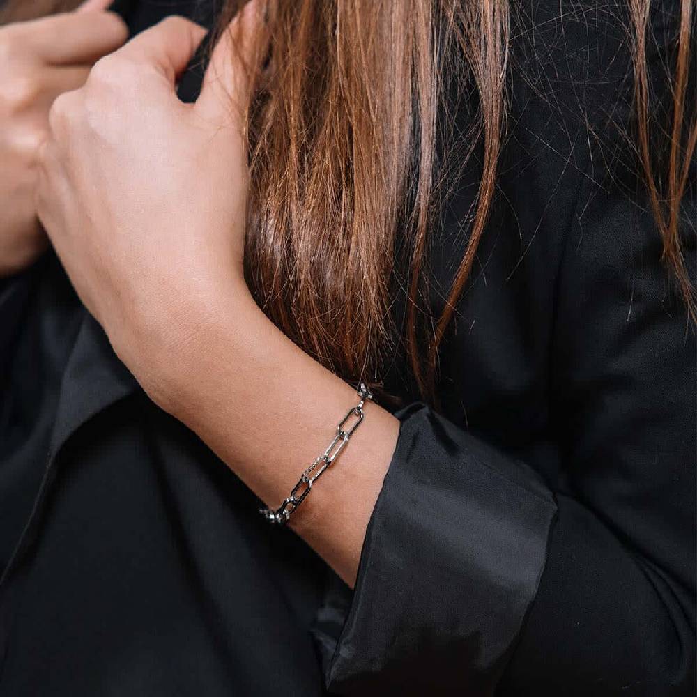 Kpten & Son Bracelet Urban Bold Silver Speichern exportieren