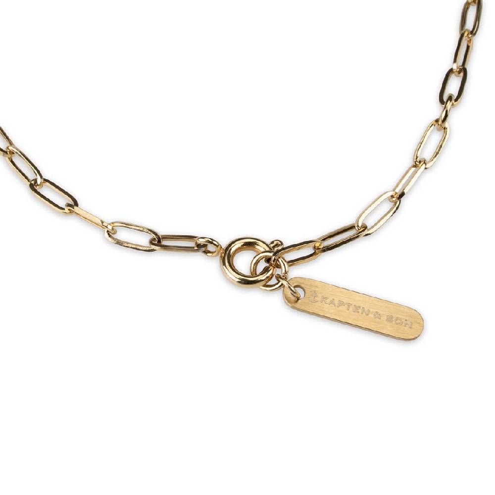 Kpten & Son Necklace Lock Gold 50% Rabatt für begrenzte Zeit