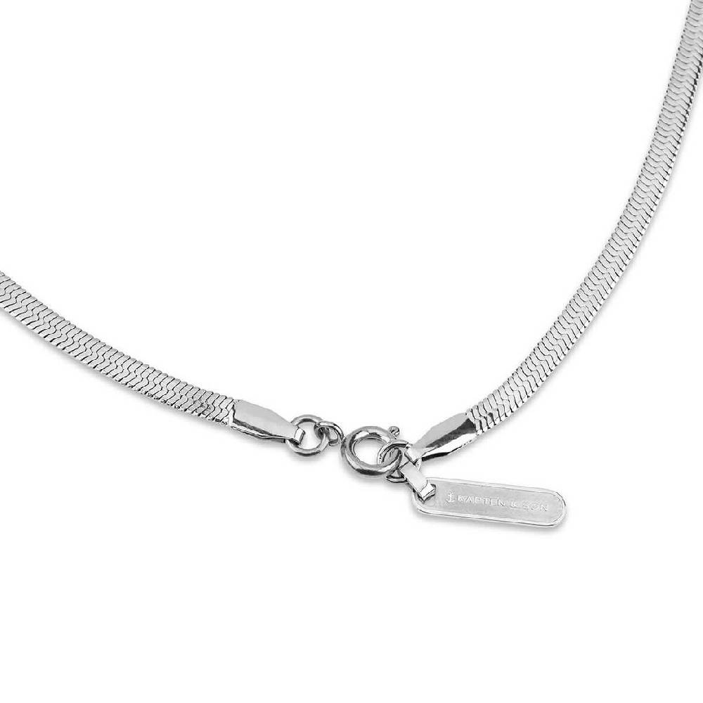 Kpten & Son Necklace Snake Silver Zeitlich begrenztes Angebot