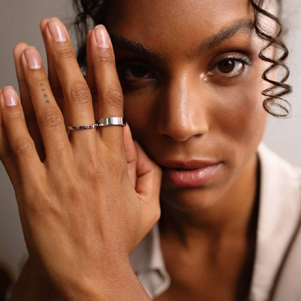 Kpten & Son Ring Bold Silver Begrenzte Freigabe