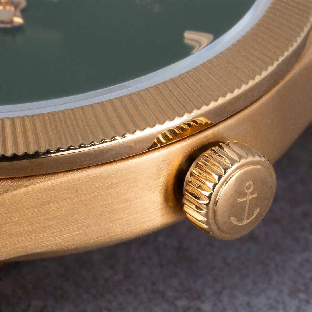 Kpten & Son Crush Gold Green Steel Outlet