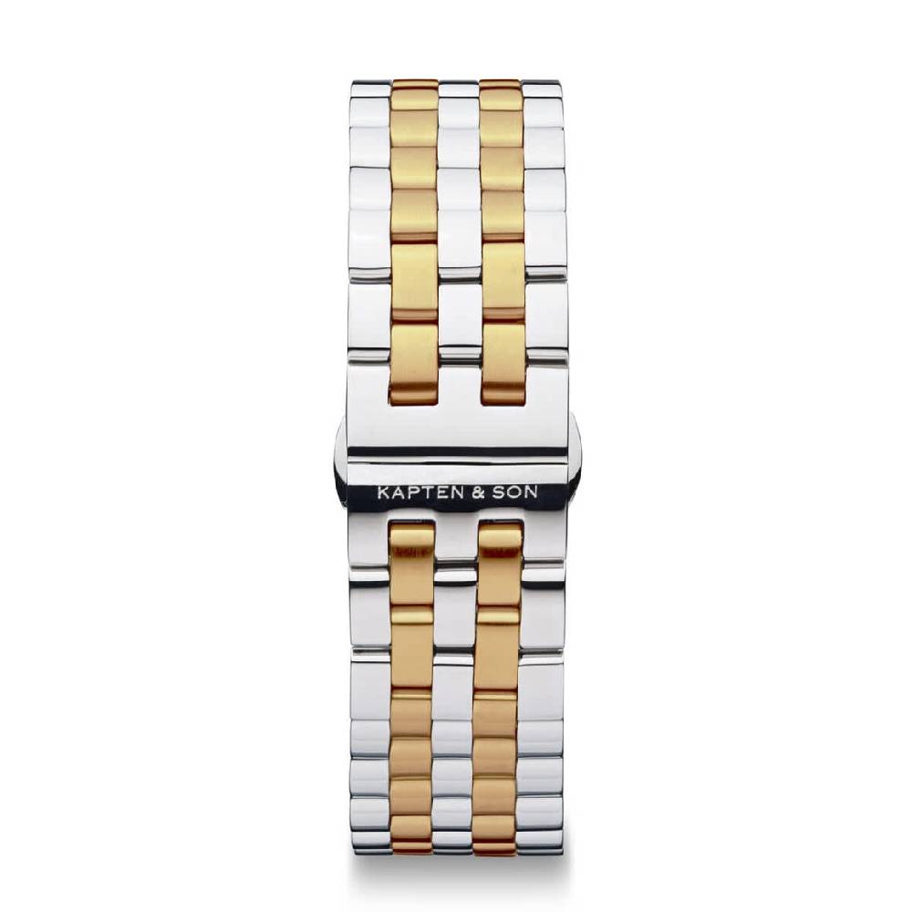 Kpten & Son Steel Strap Silver Bicolor