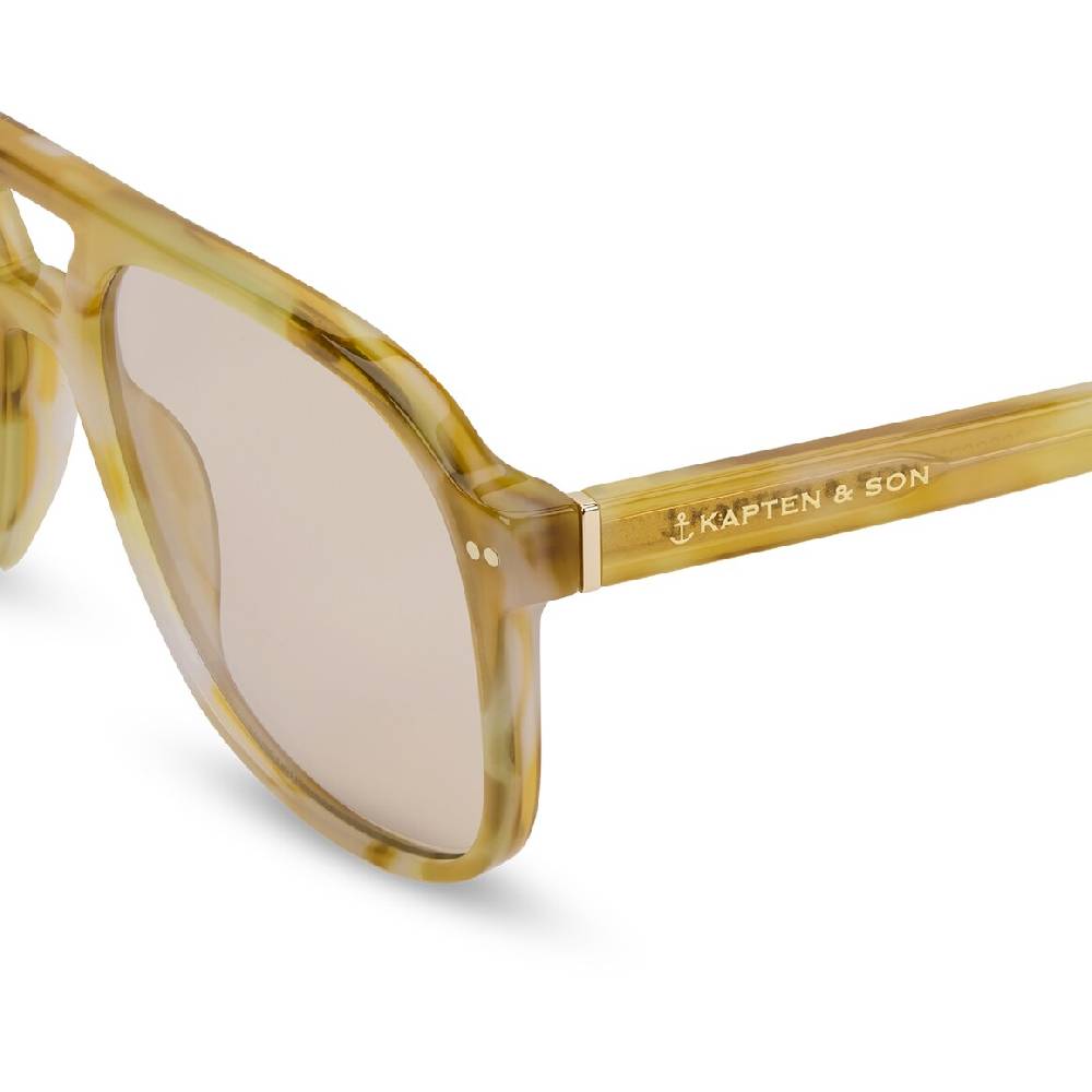 Kpten & Son Zurich Oversize Yellow Speckled Preisnachlass