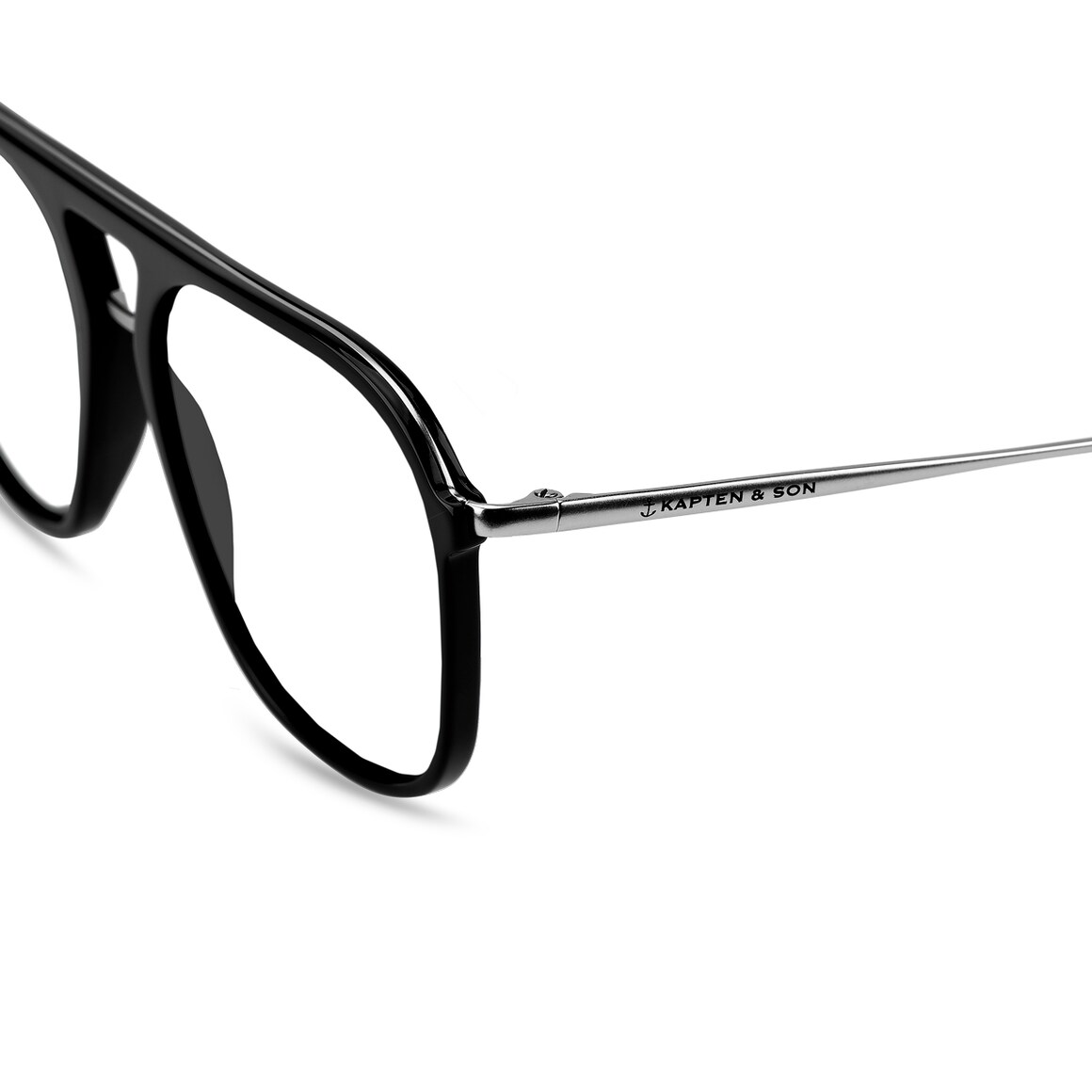 Kpten & Son Zurich Silver Black mit Sehstärke Sonderangebot