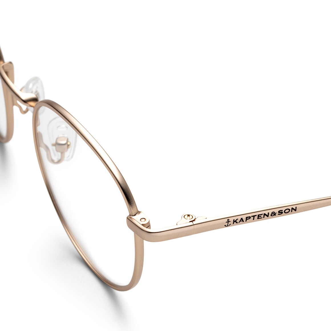 Kpten & Son London Small Matt Gold mit Sehstärke Exklusivangebot