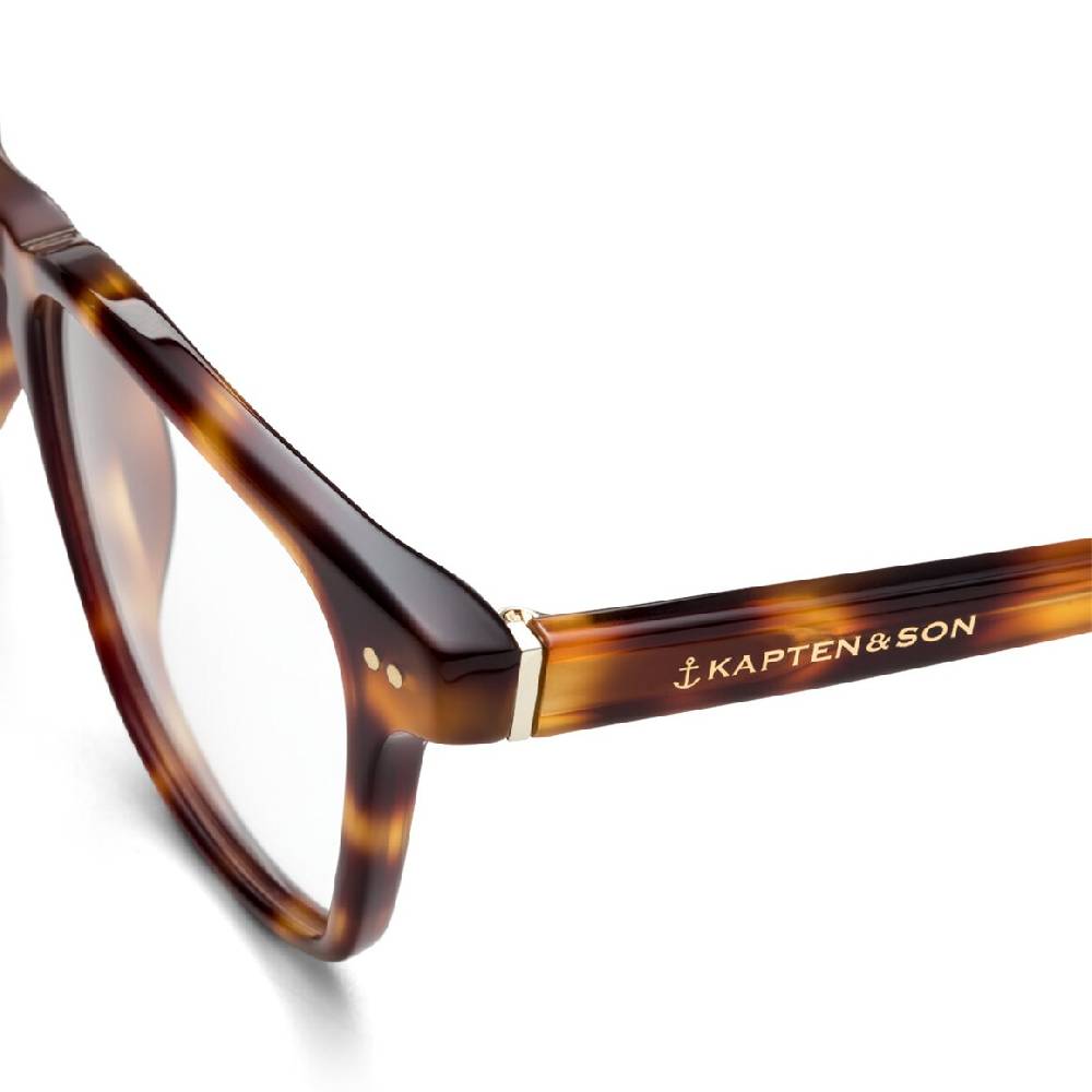 Kpten & Son Carlton Shine Tortoise mit Sehstärke Letzte 3 Tage