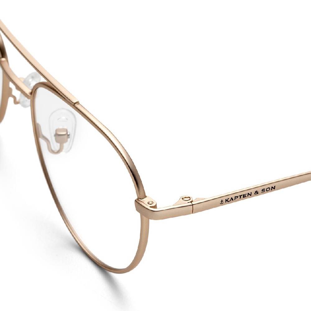 Kpten & Son Soho Matt Gold mit Sehstärke JETZT KAUFEN