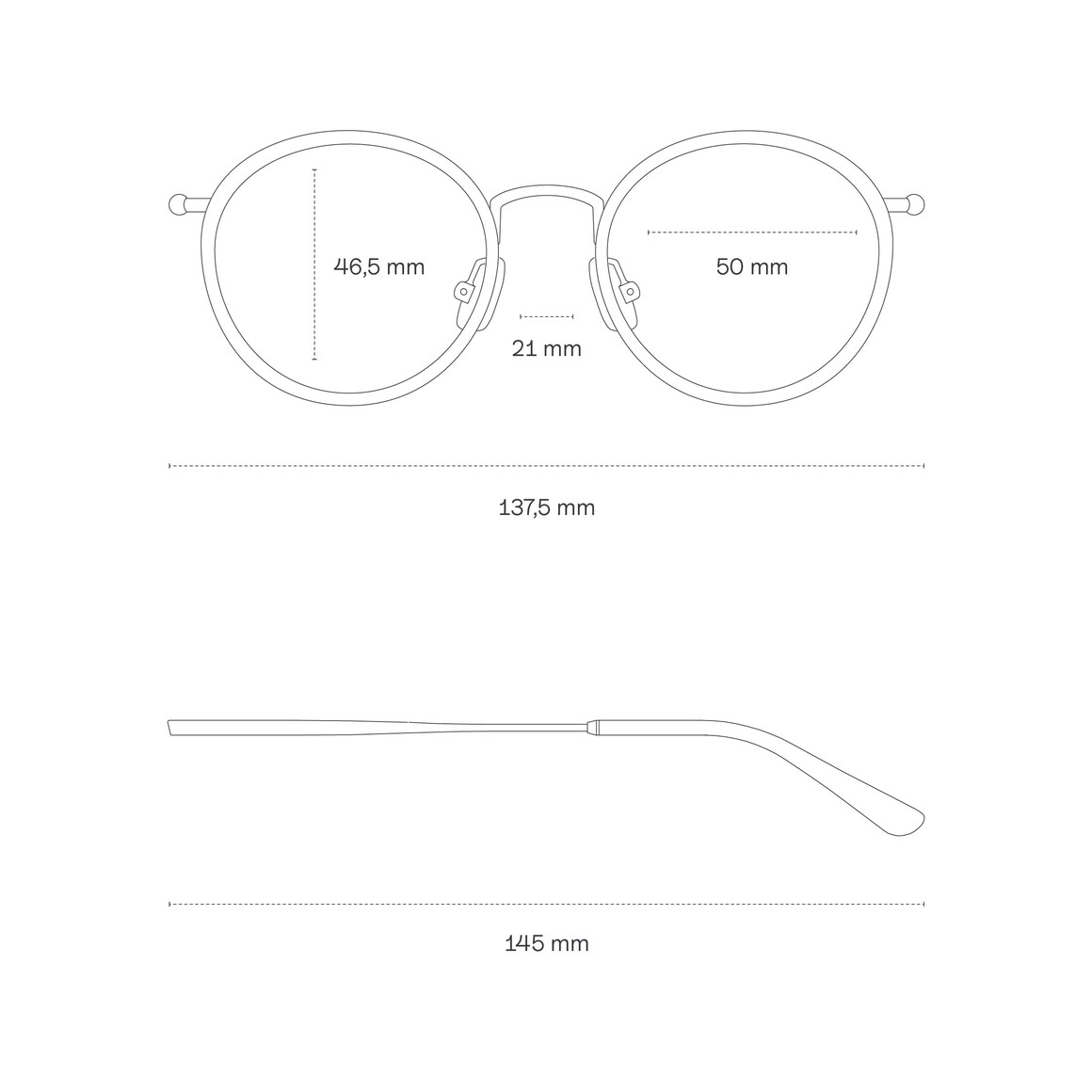 Kpten & Son Amsterdam Transparent Hazel mit Sehstärke Bis zu 65% Rabatt