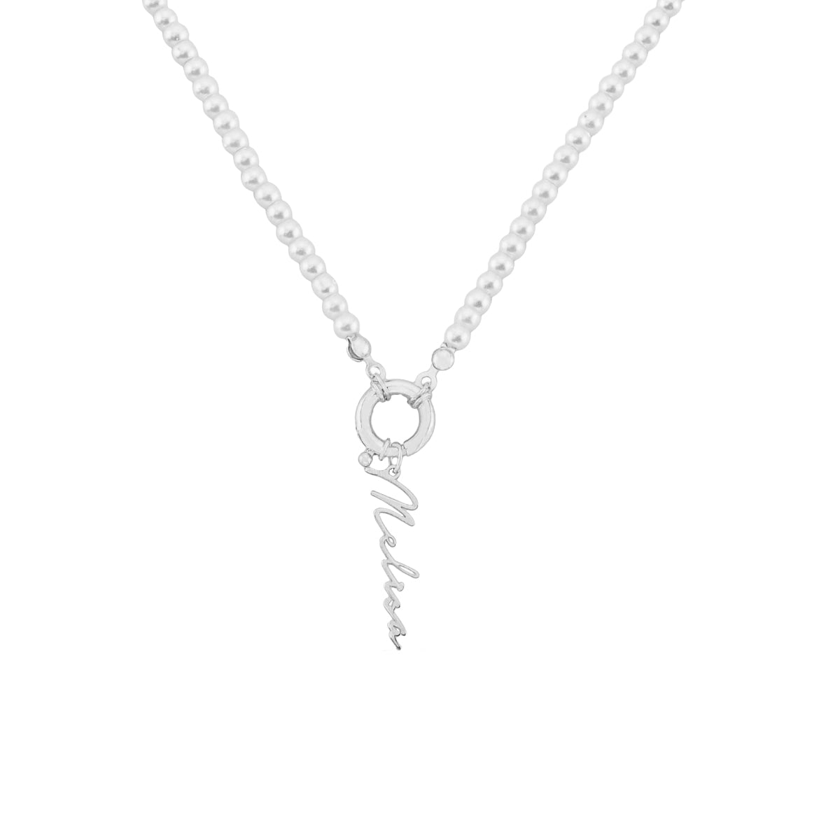 Kardelen Pearl Chain Signatur Namenskette - 925 SILBER Bis zu 50% Rabatt