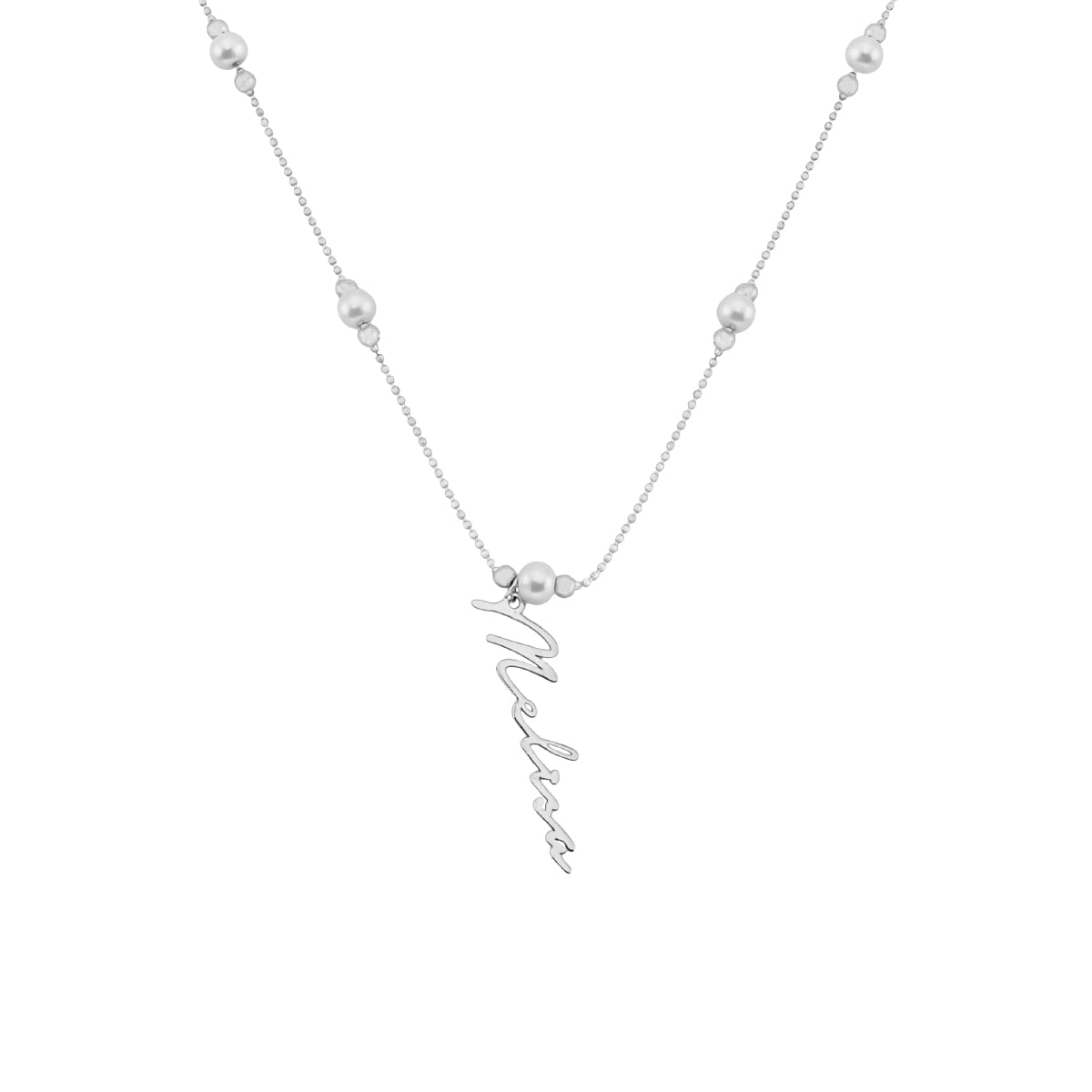 Kardelen Pearl Signatur Namenskette - 925 SILBER Bis zu 65% Rabatt