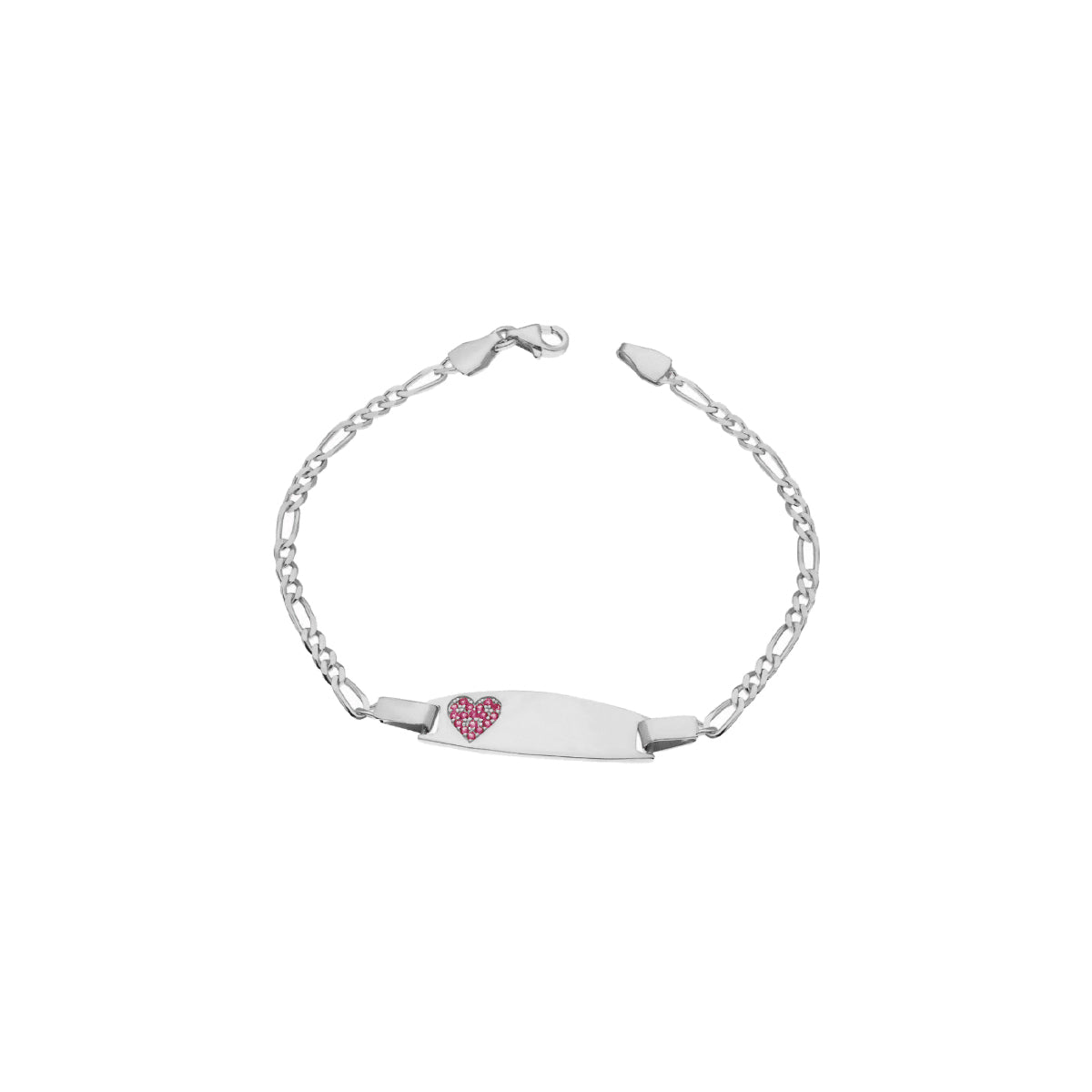 Kardelen Kinder Gravur Armband Heart - 925 SILBER Riesige Rabatte