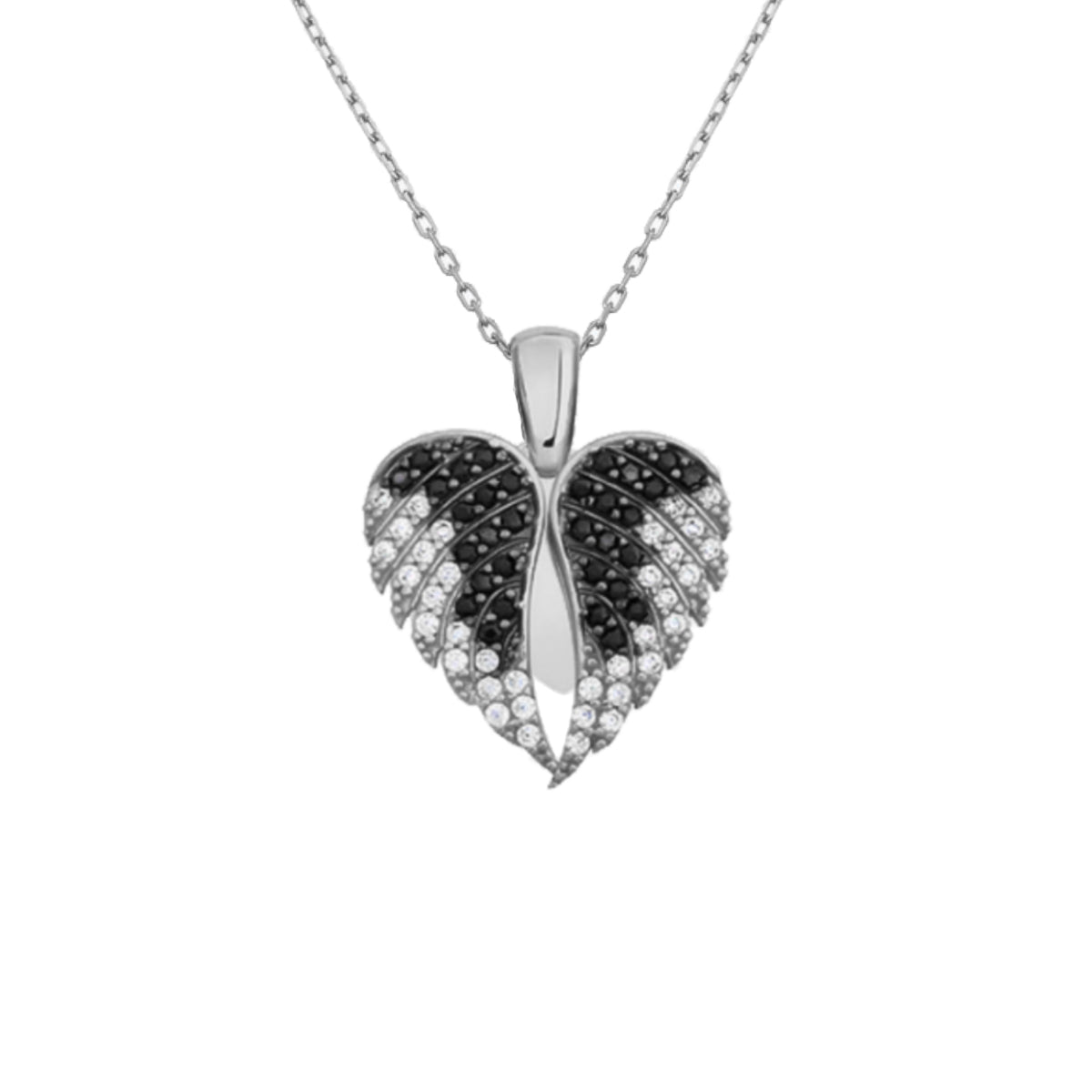 Kardelen Herz & Flügel Gravurkette - 925 SILBER Angebote