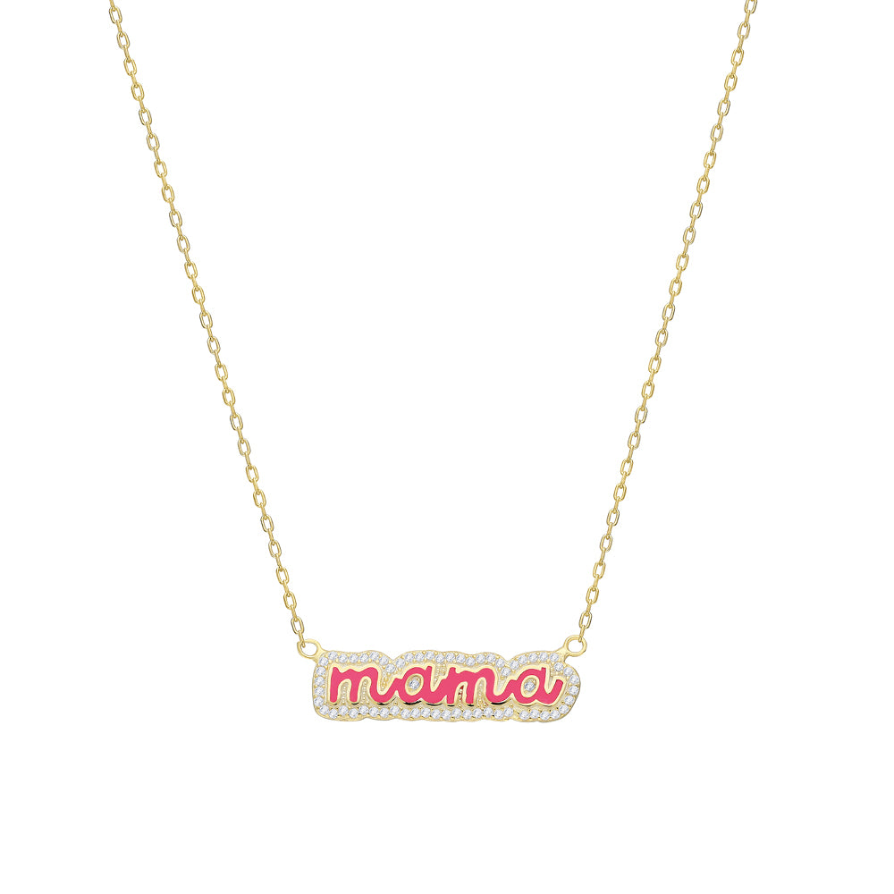 Kardelen Colorfull Precious Name Necklace - 925 SILBER Meist gekauft