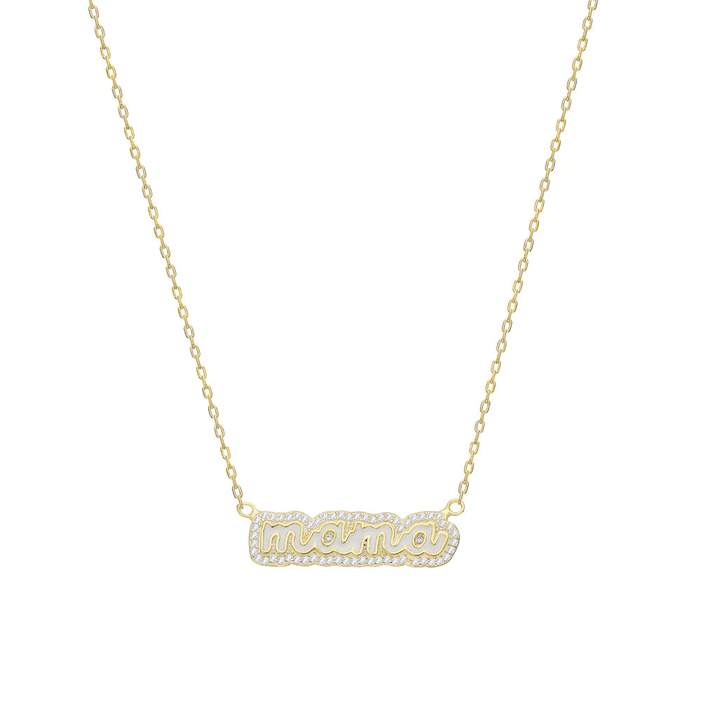 Kardelen Colorfull Precious Name Necklace - 925 SILBER Meist gekauft